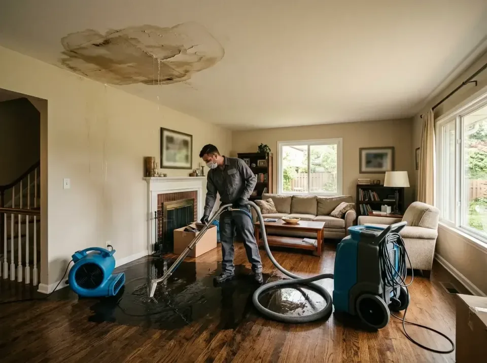 attic-pipe-burst-ceiling-drip-008 — frequently asked questions, Water Damage Restoration & Carpet Care in Dickinson, TX